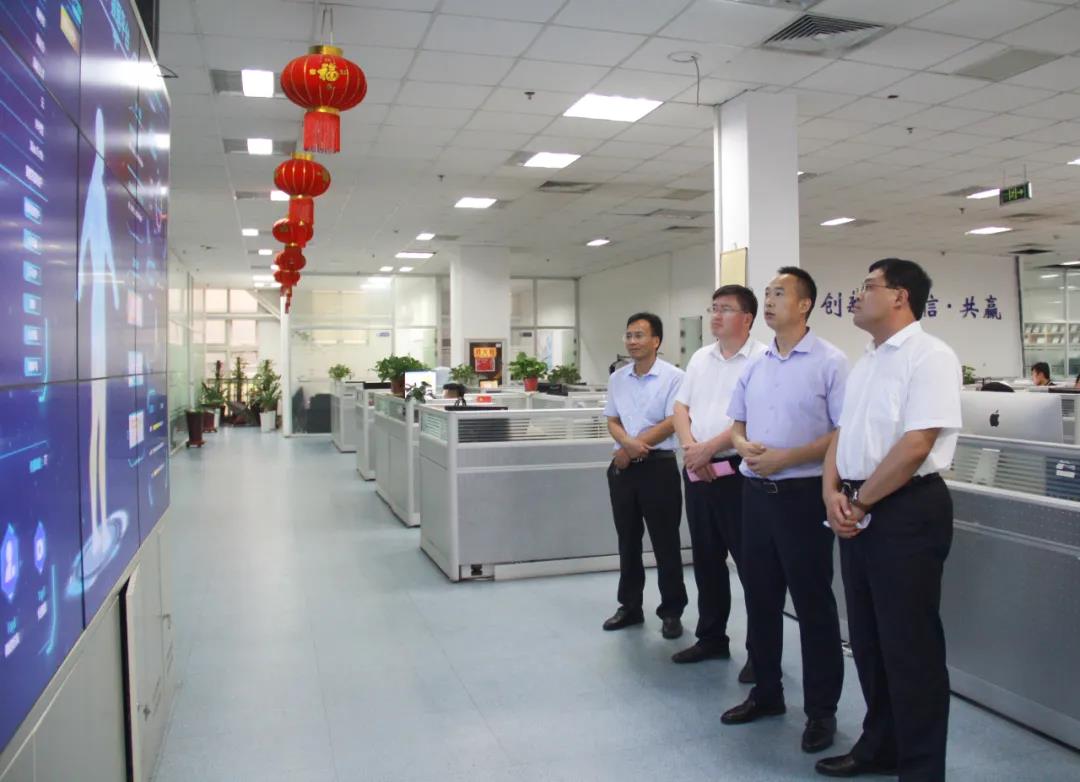 菏澤市東明縣領導赴網信科技參觀交流